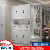  Living room partition cabinet entrance cabinet shoe cabinet integrated screen simple modern storage decoration door-to-door wall-to-wall wine cabinet