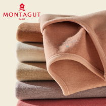 Mengtejiao Silky De Velvet thermal underwear womens set Padded cashmere self-heating autumn clothes and trousers cotton sweater