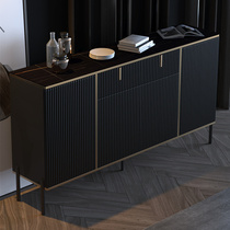 Light luxury ultra-thin dining side cabinet Wine cabinet One-piece wall high cabinet Modern simple living room large capacity locker cupboard