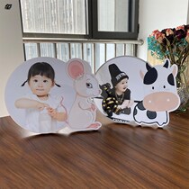Customized childrens creative custom photo setting table 12 Zodiac childrens room photo frame table wash photo making photo frame