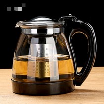 1000ML 2000ML teapot set single pot tea cup floating Cup bubble teapot glass heat-resistant