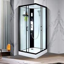 Square steam shower room Integral bathroom bathroom integrated glass door partition Household bath bath room