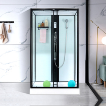 Steam enclosed shower room rectangular integrated integrated bathroom glass mobile door toilet partition household