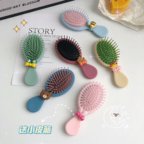 Cute mini air cushion comb massage comb Lady portable small comb air cushion comb household anti-static comb