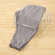  Childrens boys loose thin trousers casual pants Quick-drying pants Spring and summer baby sports pants small and medium-sized sports pants