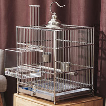 nimiwei starling bird cage large 304 stainless steel Xuanfeng cage Luxury large bath parrot cage dedicated