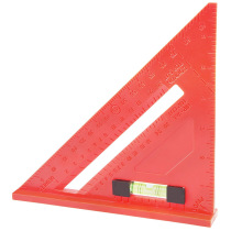 7-inch triangular ruler multifunctional straight-angle ruler Imperial woodwork ruler 45 degrees 90 degrees tool over accuracy test