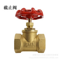 Factory direct brass globe valve lift type globe valve closure switch 4 minutes 6 minutes 1 inch DN15 50