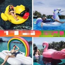 Outdoor water adult Mount photography floating board inflatable swimming ring equipment Net red swimming pool back recliner chair toy female