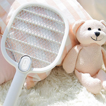 Lightweight mosquito swatting rechargeable household automatic mosquito killer 2-in-1 lithium battery powerful mosquitoes fly swatter