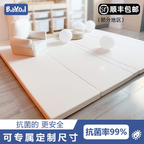 babysoul baby antibacterial folding climbing mat baby living room thick climbing mat childrens play mat home