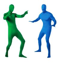 Background cloth dressing video later special effects green clothes green clothes man cutting film stealth green gloves Green