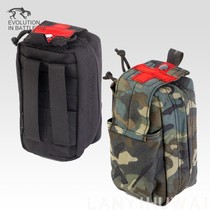 Tiger Camp Black Nylon Medical Bag CORDURA Modular MOLLE Medical Bag 5133