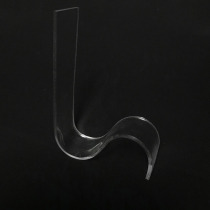 Acrylic S-type display stand S-frame shoe bracket Womens shoe rack High heel rack can be customized at will