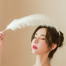 Sexy feathers sm provocative sticks plus size temptation bed flirting couples sex set female slave whip