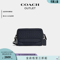 (Membership vouchers) COACH Coco Aulay men weaving CHARTER DIAGONAL SATCHEL