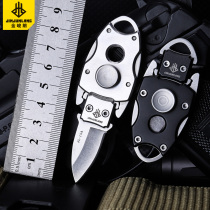 Legal knives small knives high hardness cold weapons mini portable retired mafia sharp folding knives