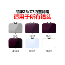 kase Carsse Nikon built-in filter is suitable for Nikon micro single camera Z6 Z7 Full Frame series MCUV protection mirror ND reducer CMOS protection mirror anti-light damage camera