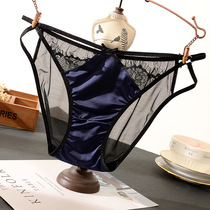 Sexy sex underwear lace underwear transparent perspective hot passion teasing lure lure Yin luxury T pants