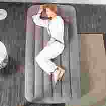 Inflatable Bed Single Inflatable Mattress Afternoon folding bed Ground Floor Paving Thickened Double Home Sleeping Mat Tent Field