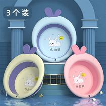 3 baby folding basin baby baby baby baby baby baby baby wash basin three pieces of ass basin for children dedicated to 2