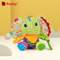 Infant appeasement doll entrance can nibble the baby coax to sleep with the Divine Instrumental Animal Plush Pendant Toy