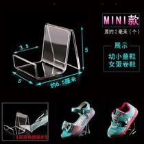 Shoe store display bracket shoe rack shoe cabinet childrens shoes drag cloth shoe partition frame ladder transparent rack cool shoe rack