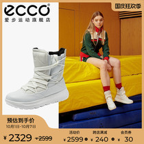 ECCO love step snow boots women 2021 autumn and winter new warm women boots High outdoor shoes race Winter 420163