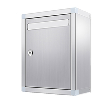 Outdoor report box size mailbox size mailbox inbox wall mounted stainless steel number recommended box belt hanging wall lock