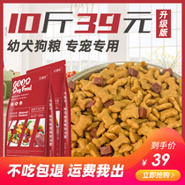 Puppy dog food special 10 pounds of Labrador Golden retriever Teddy Corgi Side Mu Bomei Samoyer horse dog than bear