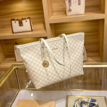 MK tote womens bag 2021 new fashion summer large capacity niche Japanese class commuter shoulder bag leather large bag