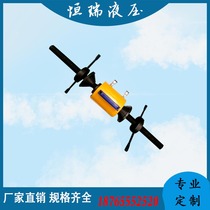 Hydraulic jacking machine excavator portable manual electric chain pressing sleeve all-in-one machine 70T crawler pin removal tool