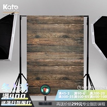 Kate gourmet shooting props food background cloth products wood grain baking photography background board food pose photo shoot
