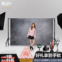 Kate studio studio oil painting photography photo set background cloth Vintage photography shooting Gray photo background
