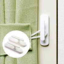 Paste curtains on the wall fixed hook hook strap free hole wall hook Generous decorative belt Wall hook sticky beautiful