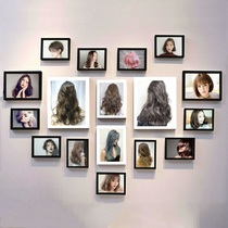 Peter Cat Hairdressing Shop Free From Punching Photo Wall Decoration Painting Hairstyle Shop Hairstyle Poster Creative Background Hair Salon Wall Hanging Wall