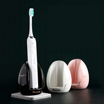 Ceramic Creative Electric Toothbrush Rack Seat Gargling Cup Suit Combined Silicon Algae Clay Mat Putting toothbrush stand Swing Table Shelf