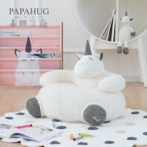 PAPAHUG | Childrens sofa cartoon girl baby pet lazy baby cute unicorn sofa