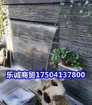 Thickened saliva artificial falling water landscape custom water wall water curtain circulation background courtyard circulation system flow mouth mouth