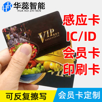 Induction Fudan S50 customized IC card printing ID non-contact radio frequency card access control two-dimensional fire membership card canteen sales meal card consumption intelligent hospital diagnosis and treatment card school communication Ntag215 white card