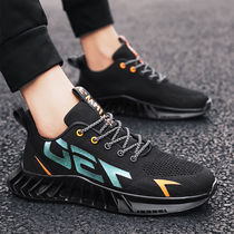 Mens shoes summer trendy shoes 2021 new trend wild mens casual shoes breathable light mesh sports shoes men