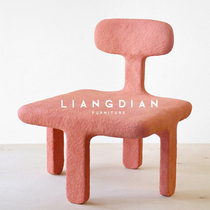 Designer fiberglass chair creative cute living room leisure chair net red shaped minimalist art decoration