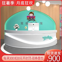 Childrens training Art school Paint front desk cashier Educational institutions front desk information desk Kindergarten bar custom