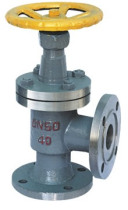 Supply stop valve for ammonia ammonia liquid J42B right angle ammonia globe valve