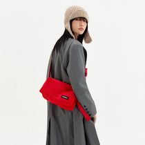 VAOPER feeding red toast red toast with new slanted satchel mens small crowdsourced single shoulder bag women lovers boomer bag