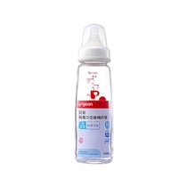 Pigeon baby Mark glass bottle 240ml natural physical feeling safe material easy to hold