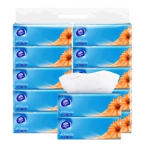  Vinda super tough paper pumping 100 pumping 10 packs of affordable paper facial towels Pumping paper towels