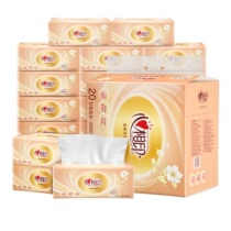 Heart print drawing paper Classic Gold-loaded S-Code 3 layers 100 draw x20 pack carry tissue tissue facial towel napkin