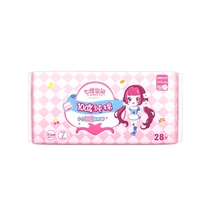 Seven-degree space Daily necessities girl aunt towel cotton ultra-thin 245mm * 28-piece sanitary napkin