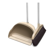 Single product You Shimai broom dustpan set home pan sweeping artifact broom garbage shovel